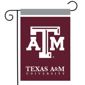 Texas A&M Aggies Garden Flag NCAA Licensed 12.5" x 18" Briarwood Lane - Picture 1 of 3