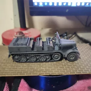 1/72 tedesco Sd.Kfz. Modellino trattore 8 DB10 12 tonnellate verniciato rifinito - Foto 1 di 4