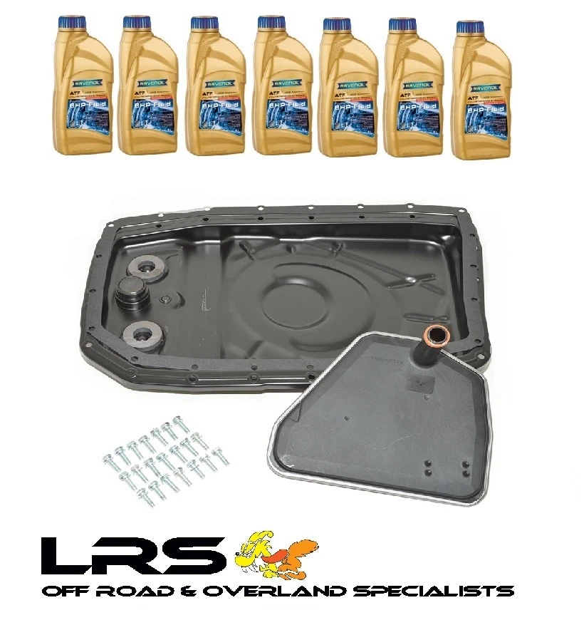 RANGE ROVER L322 ZF AUTO GEARBOX FILTER METAL SUMP AND OIL KIT BP DA2142RR - Image 1 of 1