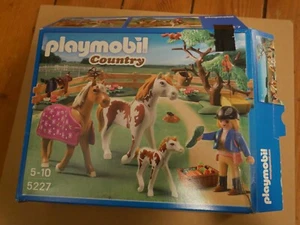 Playmobil Set Pferdekoppel 5227, guter Zustand (Playmobil Pferdehof/Reiterhof) - Bild 1 von 5