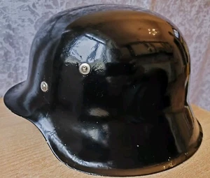 RARE Vintage Cap Helmet uniform leather Lining retro military army - Picture 1 of 24
