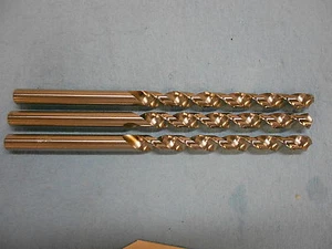 3 NEW C-L TAPER LENGTH DRILL 3/8" HIGHLY POLISHED FOR ALUMINUM HSS USA *180 - Picture 1 of 1