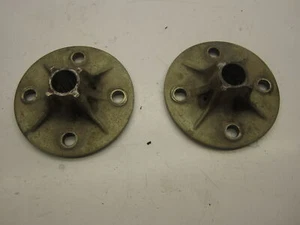 1983 KAWASAKI KLT200C REAR BACK WHEEL RIGHT LEFT HUBS HUB SET - Picture 1 of 7