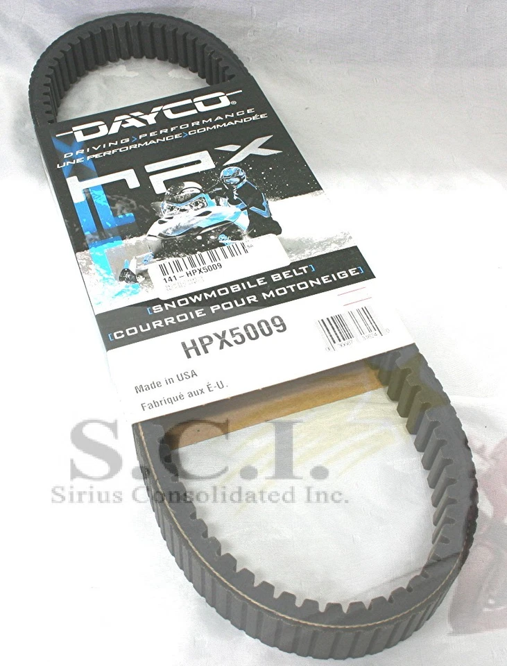 YAMAHA APEX MOUNTAIN RS VECTOR RX-1 SRX700 VIPER DAYCO SNOWMOBILE BELT HPX5009 - Image 1 of 2