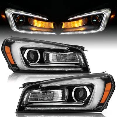 For 2013-2016 GMC Acadia Halogen Projector Headlights Headlamps Assembly LH+RH - Image 1 of 4