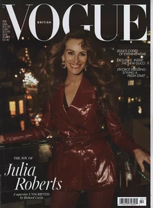 BRITISH VOGUE MAGAZINE FEBRUARY 2024 | JULIA ROBERTS - Picture 1 of 1