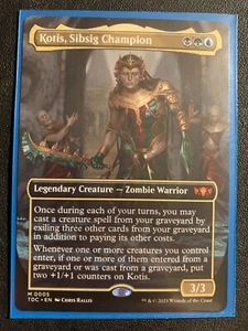 Kotis, Sibsig Champion (Borderless) - Commander: Tarkir: Dragonstorm (TDC) - Picture 1 of 1