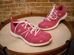 Ryka Pink Canvas Tempo Walking Tennis Shoe Sneaker 5.5 SALE - Picture 1 of 3