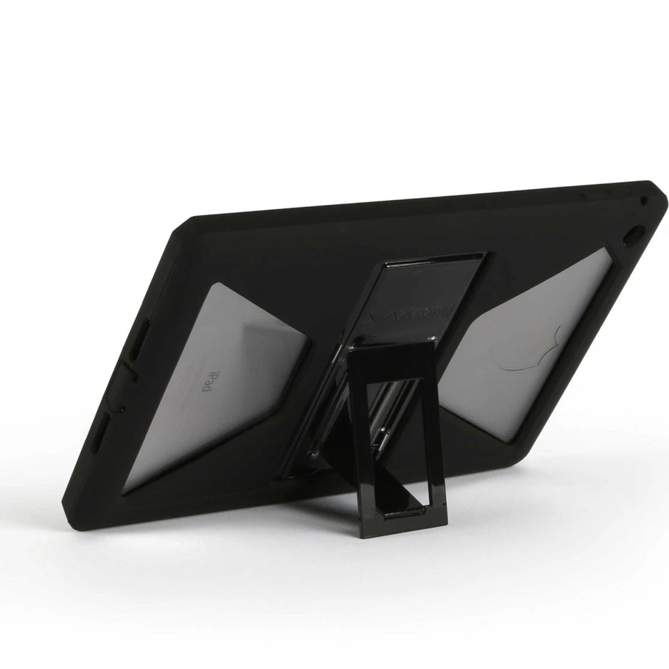MAXCASES CASE FOR IPAD 6 2018 5 2017 SHIELD XTREME-S KICKSTAND AP-SXS-IP5-9-BLK - Image 1 of 4