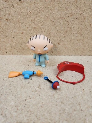 Figura de acción Mezco Family Guy Series 1 Bedtime Stewie Griffin 2004 2,5" Foto 1 de 4