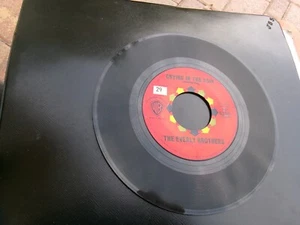 The Everly Brothers -Crying in the Rain/I'm Not Angry-EX WB 45 - Picture 1 of 2