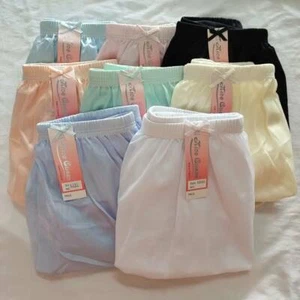 Intimo donna stile vintage mutandine nylon slip morbidi LLLL taglia 3,6,12 pz - Foto 1 di 12