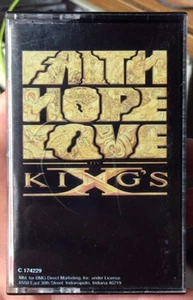 Faith Hope Love by King's X Cassette 1990 Early White Tape - Bild 1 von 7