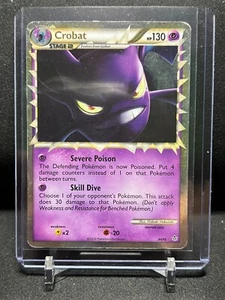 Crobat 84/95 Holo Rare Pokémon 2010 Unleashed HP - Picture 1 of 2