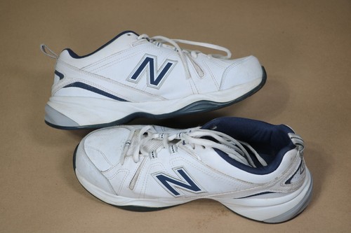 New Balance Scarpe Comode da Passeggio Corsa 608v4 Bianco Blu MX608V4W Uomo 9 5