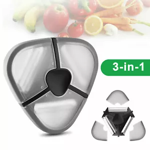 3 in 1 Edelstahl Küche Schäler Kartoffel Obst Gemüse Schneider Entkerner Schneider - Bild 1 von 9