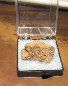 8 Gm GOLD BASIN  METEORITE  TOP GRADE ARIZONA  CASE INCLUDED JAL - Picture 1 of 4