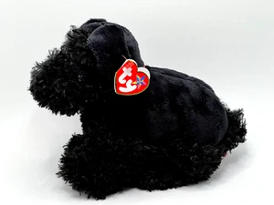 Ty Beanie Buddy - ABERDEEN THE BLACK DOG 10" MEDIUM PLUSH New MWMT's - Picture 1 of 1