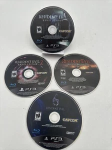 Lot of Resident Evil 6, Revelations 1 &2, & Raccoon City Sony PlayStation 3 PS3 - Picture 1 of 5