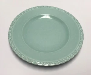 Vtg Vernon Kilns 12" Plate Platter Native California Pottery Coronado Green - Picture 1 of 5