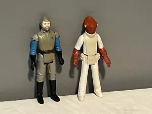 Vintage Kenner Star Wars figures Retun of the Jedi Admiral Ackbar General Madine - Imagen 1 de 2