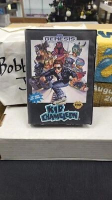 KID CHAMELEON SEGA GENESIS VIDEO GAME IN CASE NO MANUAL - Image 1 of 4