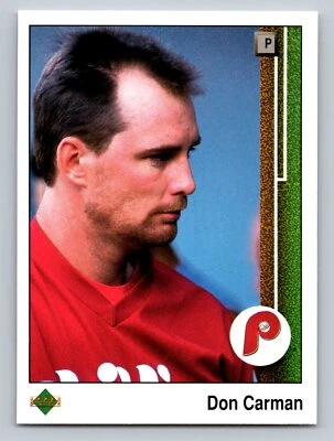 Don Carman 1989 Upper Deck #409 Philadelphia Phillies - Image 1 of 2
