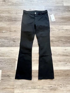 Girls H&M Black Flare Leg Pants NWT Size 16 Youth - Picture 1 of 5