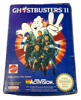 Ghostbusters II Nintendo NES Boxed PAL *No Manual*  - Image 1 of 4