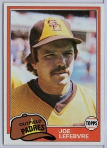 1981 Topps Traded #790 Joe Lefebvre in EXMT Condition Padres - Picture 1 of 2