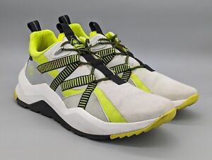 Timberland Men's HI-VIS Madbury Mixed Media Sneakers Shoes White Yellow Size 13