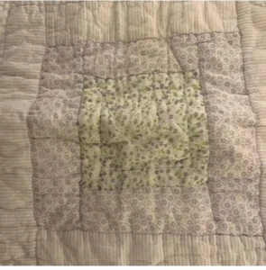 NUEVO Cerámica Granero Niños Amy's Romántico Púrpura Floral Euro SHAM lavanda - Imagen 1 de 5