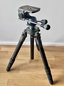 Gitzo Tripod G1548 MKII Mountaineer Carbon 5 Series + Gitzo G1570M Head - Photo 1/12