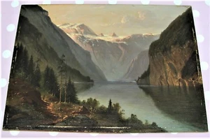 Antikes Ölgemälde Königsee Bayern um 1900 - Bild 1 von 9