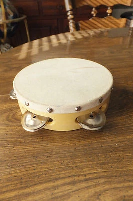 Plastic Tambourine, 6 1/2" - Image 1 of 4
