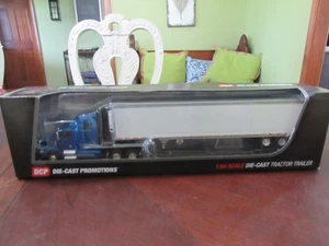 DCP 1/64 #3485 BLUE WESTERN STAR 5700XE MID ROOF TRUCK W/53' REFER TRAILER - NIB - Picture 1 of 8