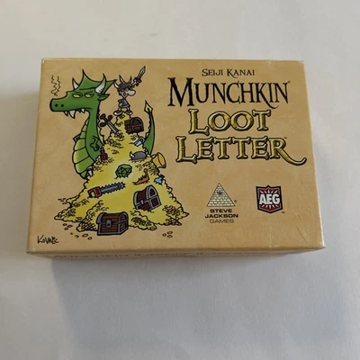Carta de botín Munchkin Un juego de deducción de riesgos y suerte - Steve Jackson UEC Foto 1 de 4