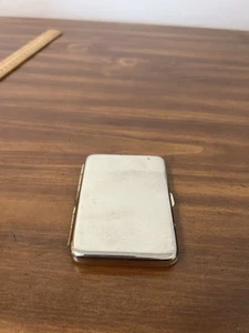 Antique Silver And Gold Toned Cigarette Case - Picture 1 of 20