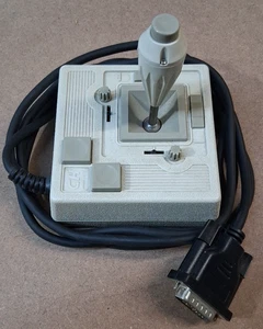 Vintage CH Products Mach III 3 Joystick for IBM PCjr - 8-Pin DIN - Untested - Picture 1 of 24