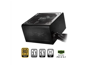 ASRock PRO Series PRO-850G 850 W ATX 3.1 Compatible 80 PLUS GOLD Certified Power - Picture 1 of 5