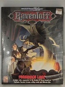 **NEW** 1992 TSR Advanced Dungeons & Dragons Ravenloft Boxed Set FORBIDDEN LORE - Picture 1 of 12