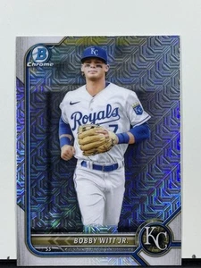 2022 Bowman #BCP-146 Bobby Witt Jr. Chrome Prospects Mojo Refractors - Picture 1 of 2