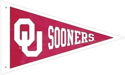 Bandera Premium 3x5 University of Oklahoma Sooners, diseño de banderín,... Foto 1 de 2
