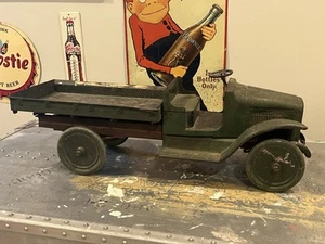 1920’s Buddy L Stake Side Truck Original Pressed Steel Toys Keystone Sturditoy - Picture 1 of 23
