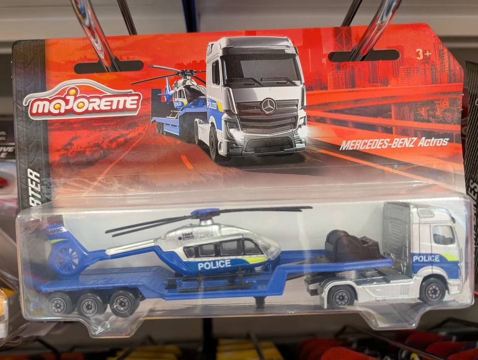 Majorette Transporter Mercedes Benz Actros - Immagine 1 di 1