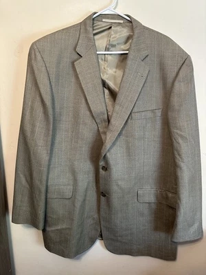 Blazer Abrigo Deportivo Burberry Kensington Lana Seda Talla 48L Rayas Sencillo Pecho Foto 1 de 4