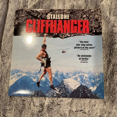 Cliffhanger Laserdisc LD Sylvester Stallone John Lithgow Action Movie Vintage Foto 1 de 3