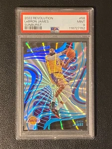 LeBron James 2022 Panini Revolution 54/75 Sunburst #58 - PSA 9 MINT - Bild 1 von 2