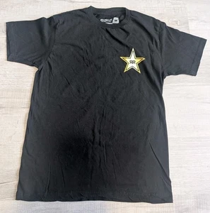 Rockstar Energy Drink T Shirt Unisex Adult Size Medium Short Sleeve Black  - Picture 1 of 6