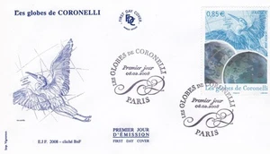 FRANCE 2008 FDC LES GLOBES DE CORONELLI YT 4144 - Imagen 1 de 1